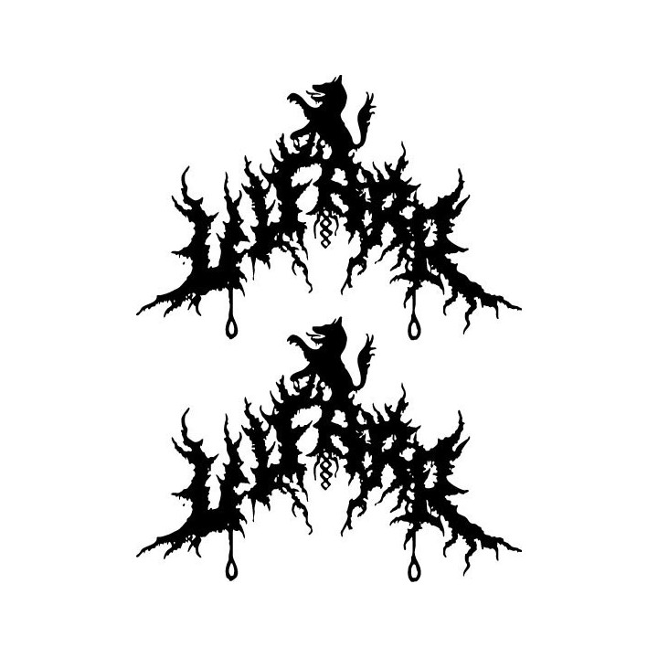 Ulfarr Stickers – UK Black Metal Band Decals (2-Pack)