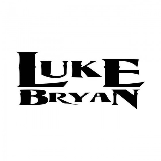 Luke Bryan Band Logo Vinyl...