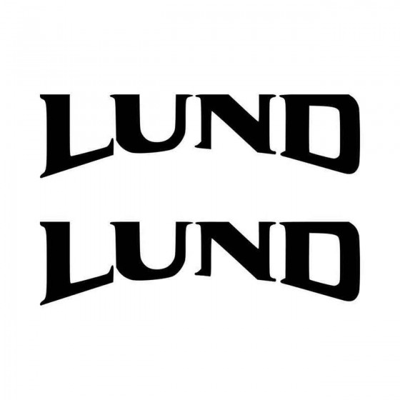 Lund Boats Logo Vinyl Decal...