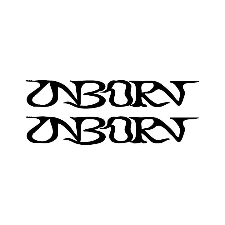 Unborn Band Stickers – Metal Music Decals (2-Pack)