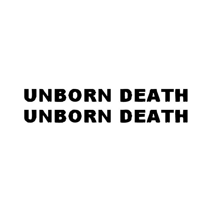 Unborn Death Stickers – Death Metal Band Decals (2-Pack)