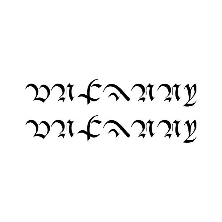 Uncanny Band Logo Stickers – Swedish Death Metal (2-Pack)