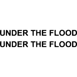 Under The Flood Stickers – Hard Rock Band Decals (2-Pack)