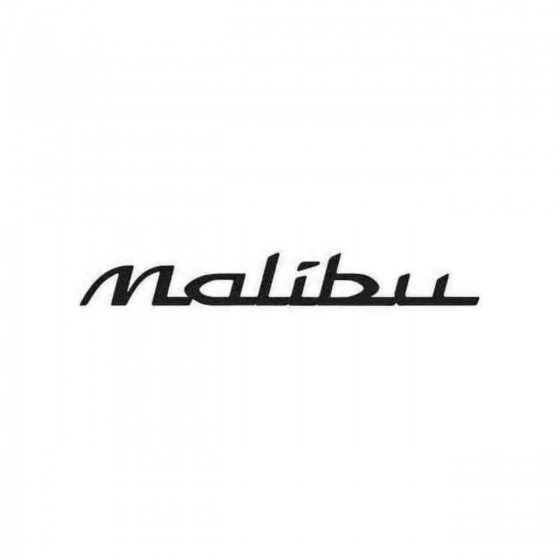 Malibu Graphic Decal Sticker