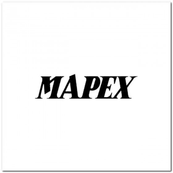 Mapex Drums Decal Sticker