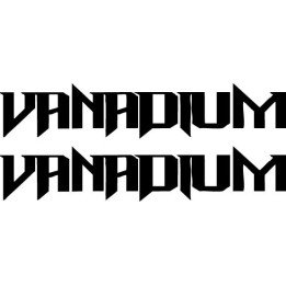 Vanadium Stickers – Italian Heavy Metal Decals (2-Pack)
