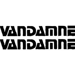 Vandamne Band Stickers – Rock Music Decals (2-Pack)