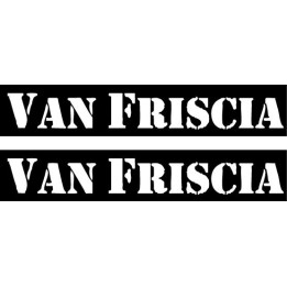 Van Friscia Stickers – Rock Band Decals (2-Pack)