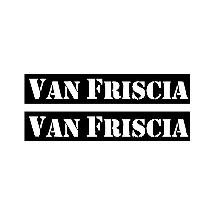 Van Friscia Stickers – Rock Band Decals (2-Pack)
