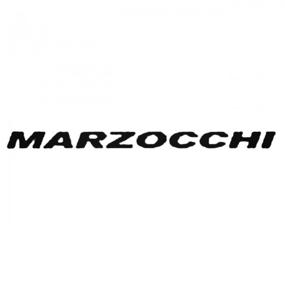 Marzocchi Text Decal Sticker