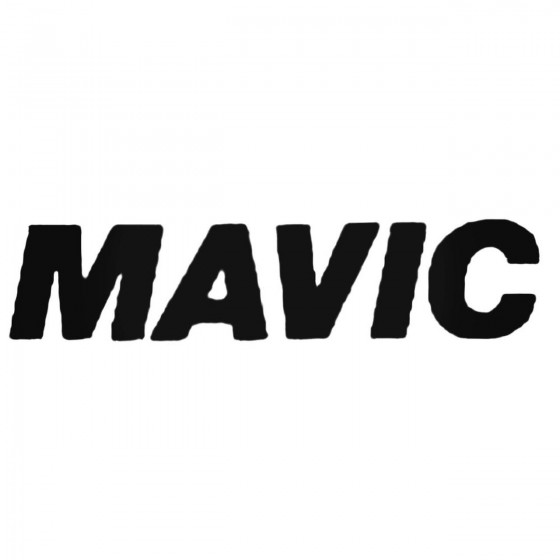 Mavic Text Decal Sticker