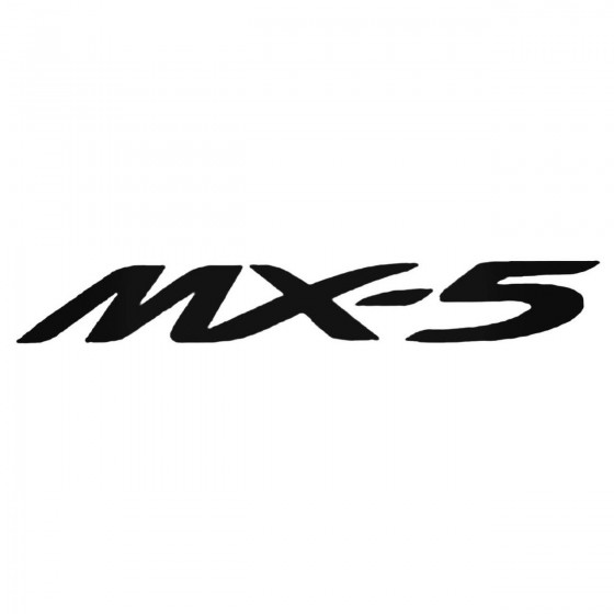 2x Mazda MX5 Decals Stickers