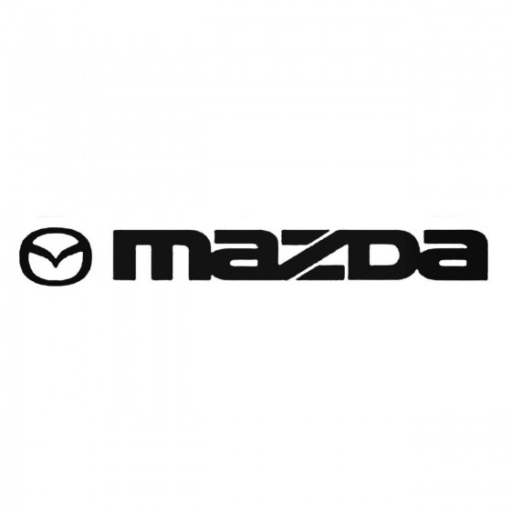 Mazda Windshield 1 Decal...