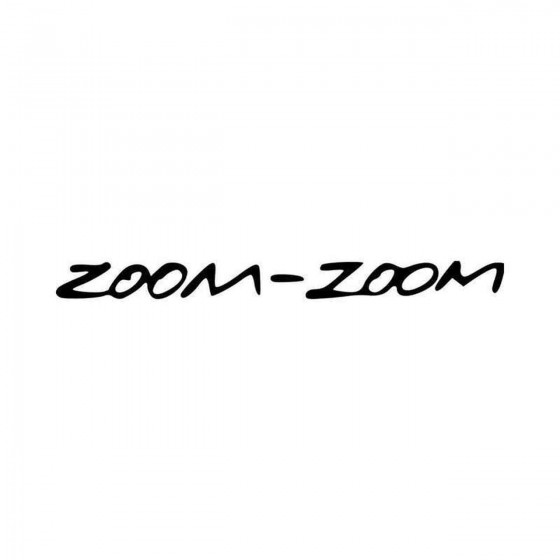 Mazda Zoom Zoom Aftermarket...
