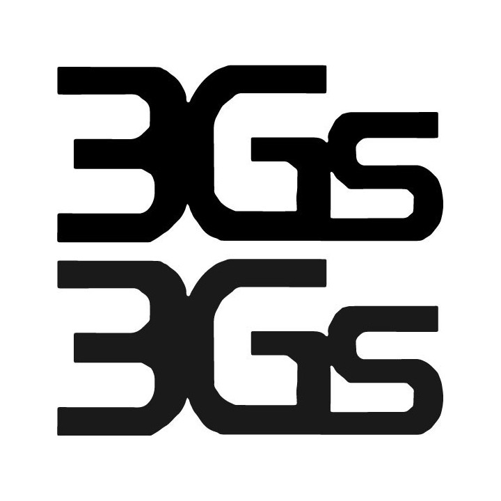 Buy 3gs Decal Sticker Online