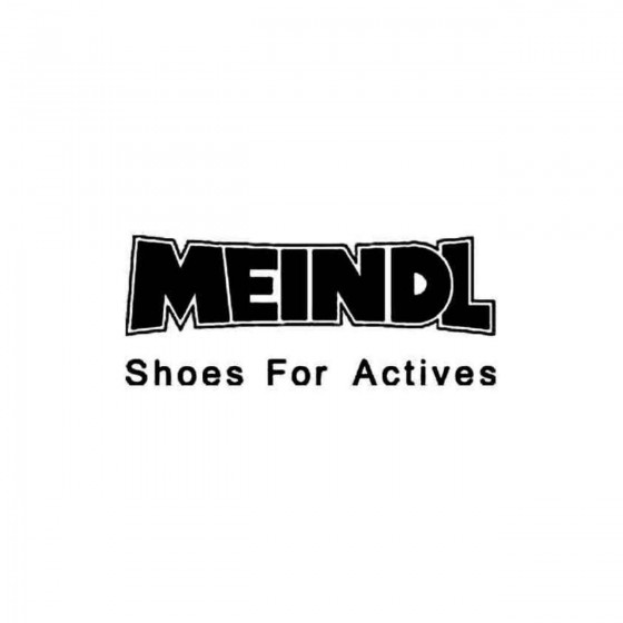 Meindl Vinyl Decal