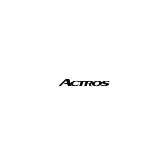 Mercedes Actros Decal Sticker