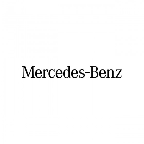 2x Mercedes Benz Ecriture...