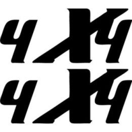 Buy 4X4 8 Decal Sticker Online