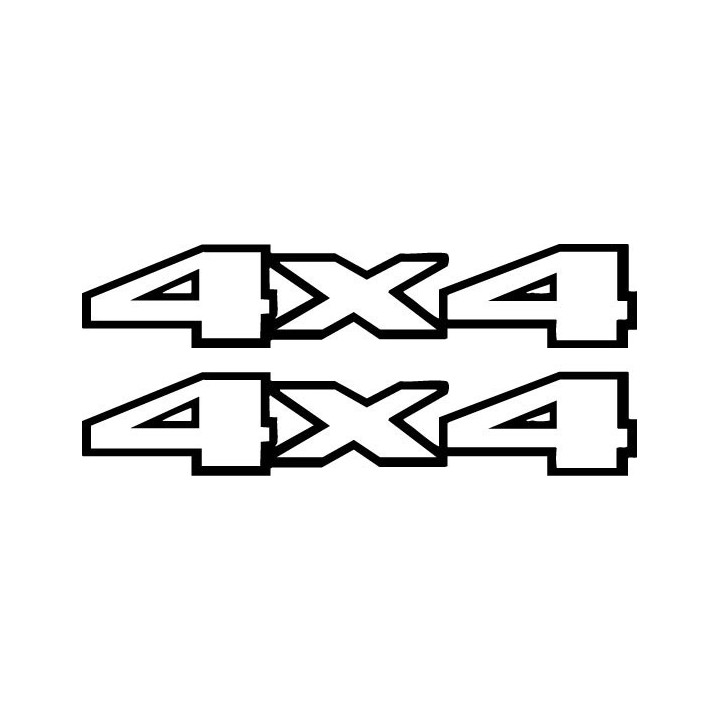 Buy 4x4 Logo Set 1 Vinyl Decal Sticker Online