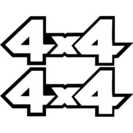 Buy 4x4 Logo Set 23 Vinyl Decal Sticker Online