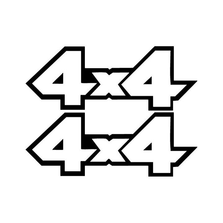 Buy 4x4 Logo Set 23 Vinyl Decal Sticker Online