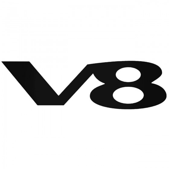 Mg V8 Logo Decal Sticker. 