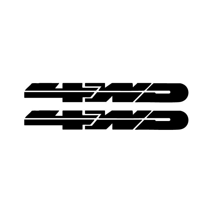 Buy 4x4 Logo Set 2 Vinyl Decal Sticker Online