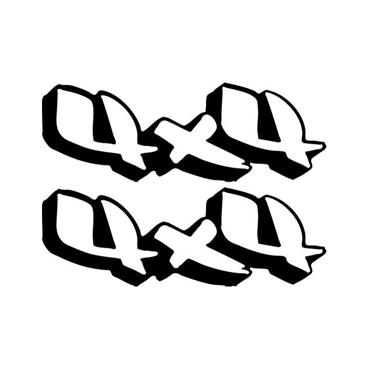 Buy 4x4 Truck Decal Sticker Online