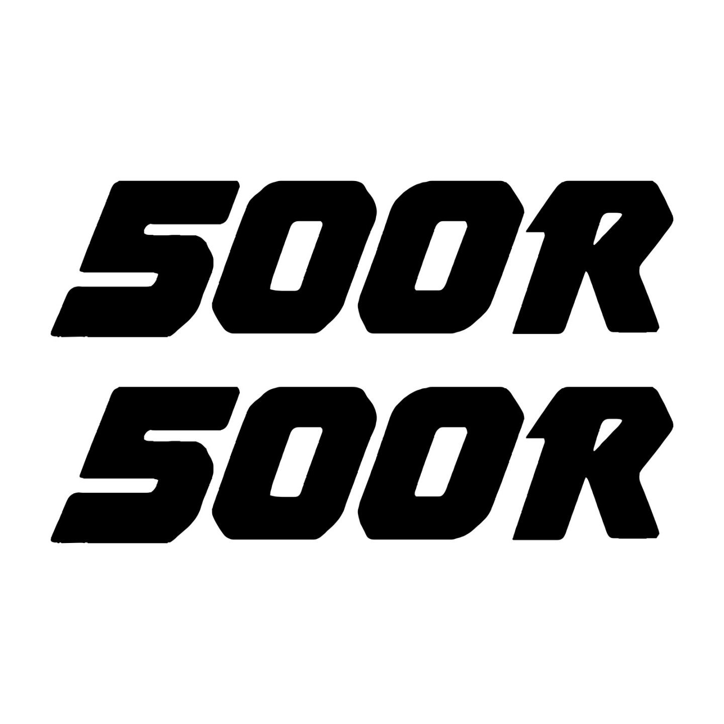 Buy 500r Decal Sticker Online