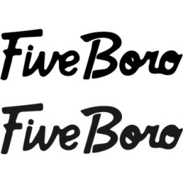 Buy 5 Boro Script Inner Decal Sticker Online