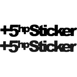 Buy 5hp Horsepower Jdm Style 1 Decal Sticker Online