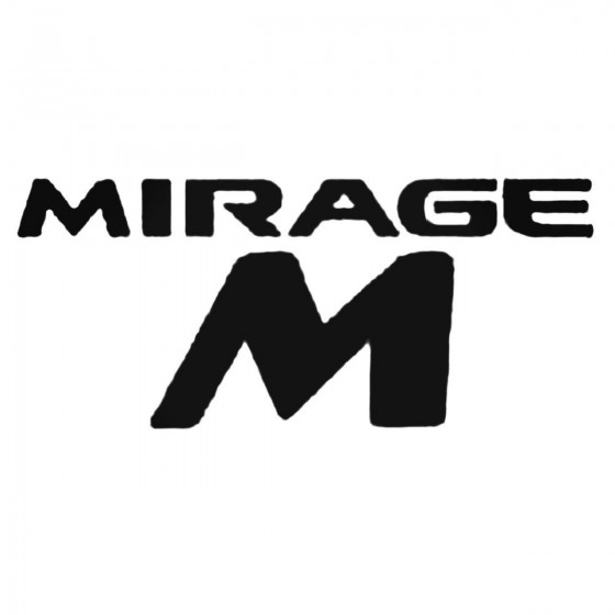 Mirage M Decal Sticker