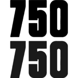 Buy 750 Style 4 Decal Sticker Online