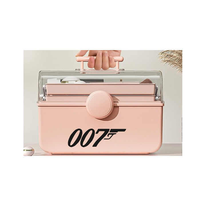 007 James Bond Stickers – Secret Agent Decals (2-Pack)