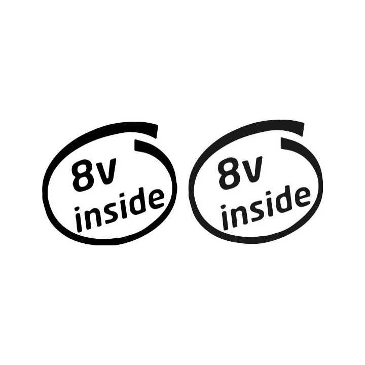 Buy 8v Inside Decal Sticker Online
