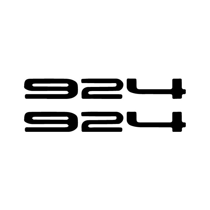 Buy 924 Decal Sticker Online