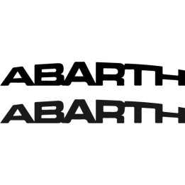 Buy Abarth Ecriture Vinyl Decal Sticker Online