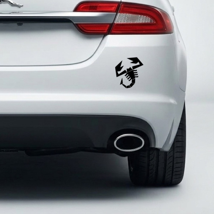 Abarth Scorpion Stickers – 500 595 695 Grande Punto Decals (2-Pack)