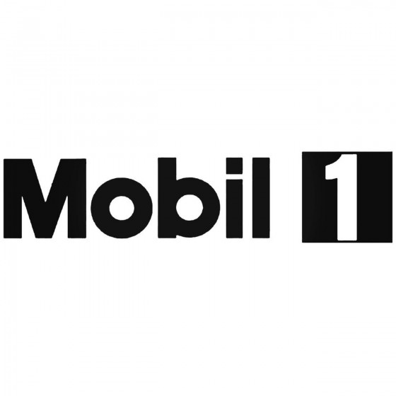 Mobil 1 Graphic Decal Sticker