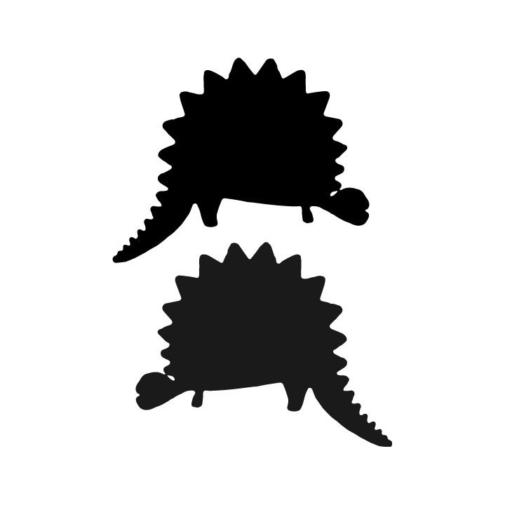 Buy Adorable Stegosaurus Dinosaur Decal Sticker Online