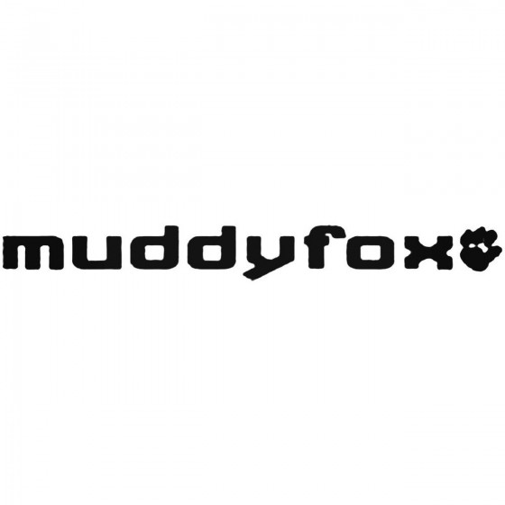 Muddyfox Decal Sticker
