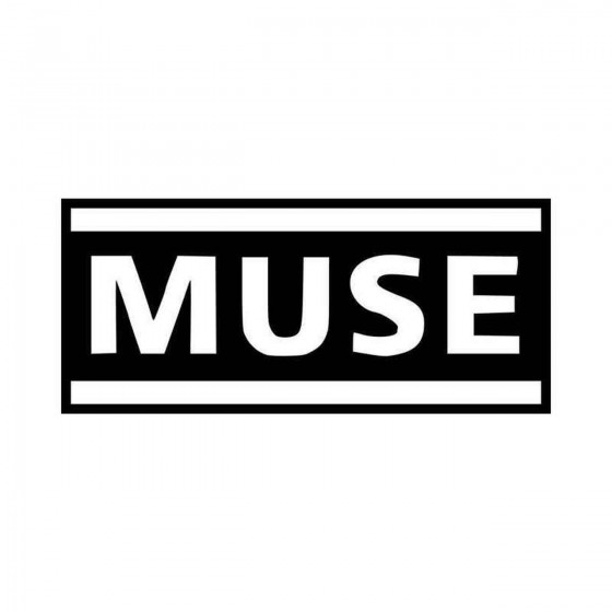 Muse Band Logo Vinyl Decal...