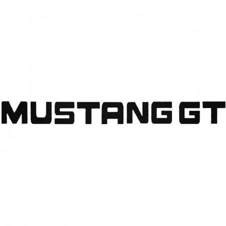 Buy Mustang Gt Graphic Decal Sticker Online
