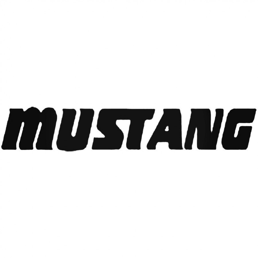 Buy Mustang Vinyl Decal Online