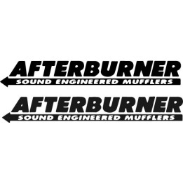 Buy After Burner Mufflers Graphic Decal Sticker Online