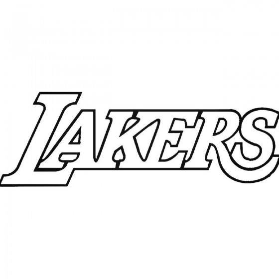 Nba Lakers 53 Decal Sticker