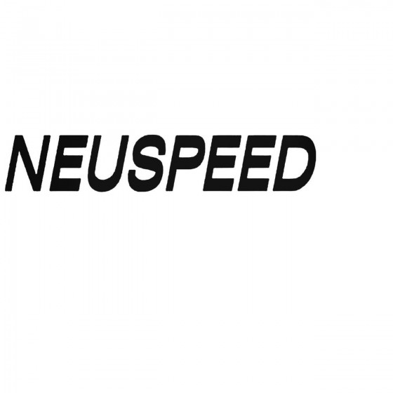 Neuspeed Graphic Decal Sticker