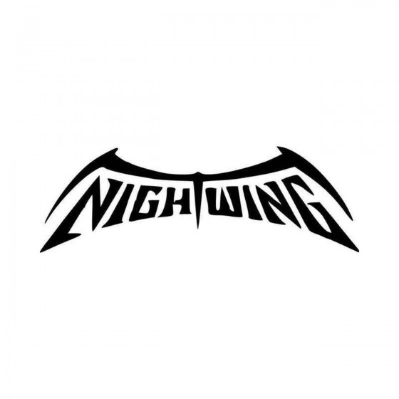 Nightwing Name Logo Vinyl...