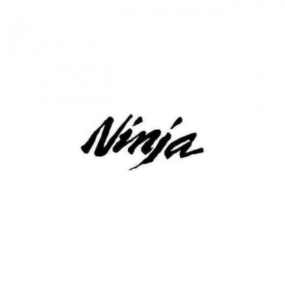 Ninja Decal Sticker